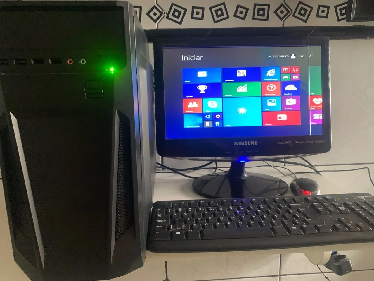 Computador completo funcionando  - Foto 3