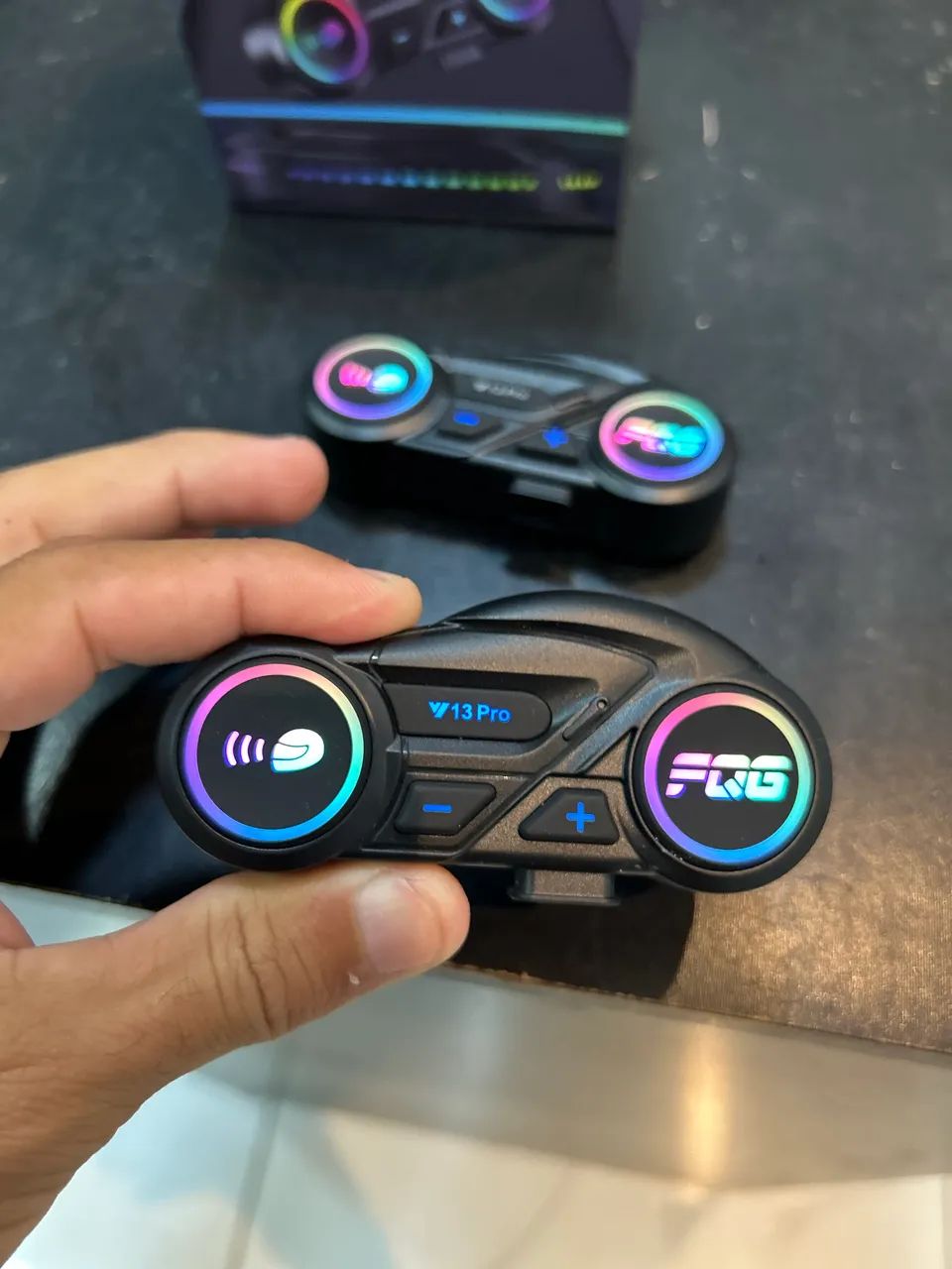 INTERCOMUNICADOR BLUETOOTH PRA CAPACETE  - Foto 3