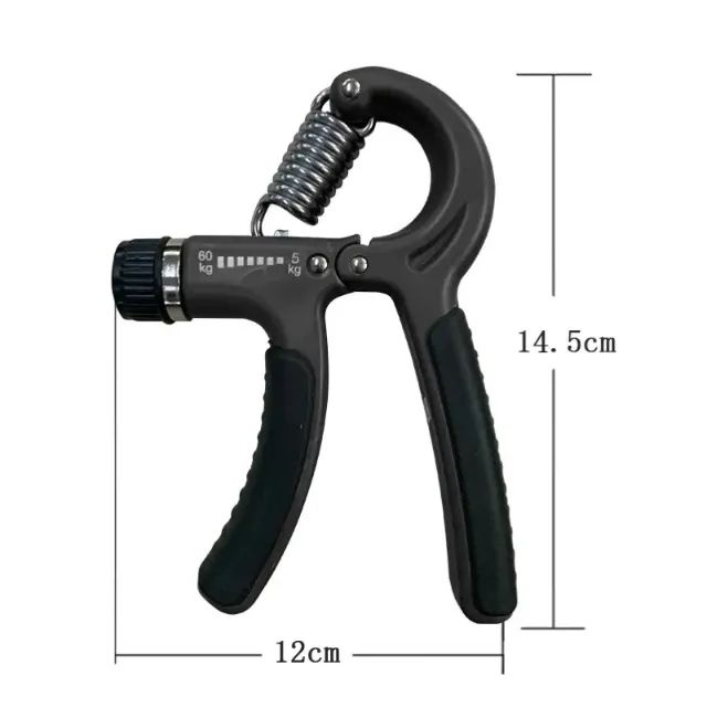 Hand Grip Flexor De Punho Com Mola Ajustável Antebraço Mãos - Foto 3