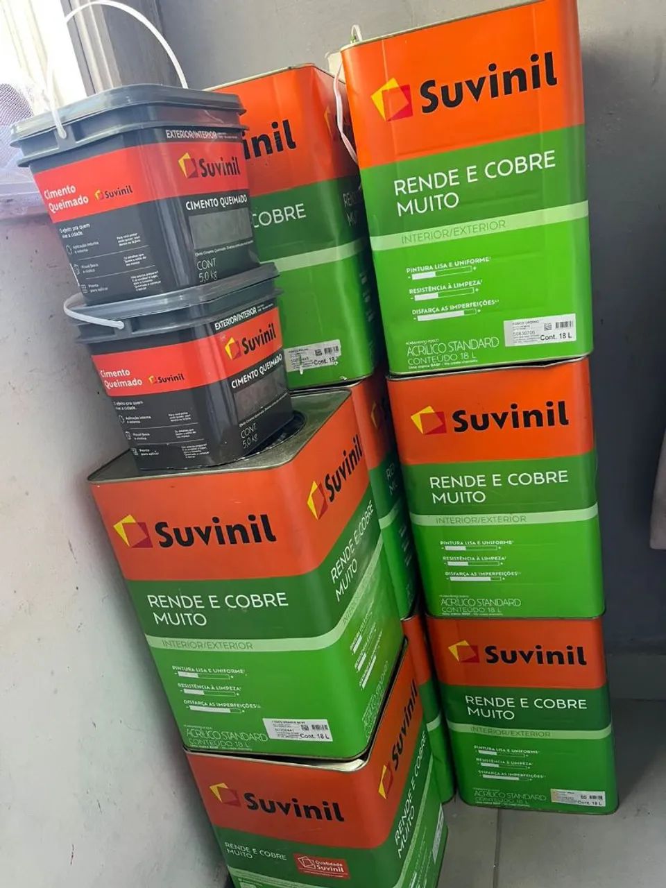 Vendo tintas Suvinil novas lacradas - Foto 2