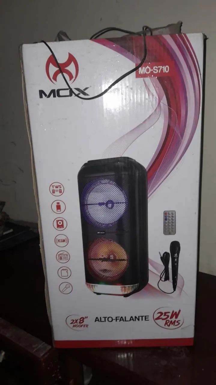 Caixa de Som MOX MO-S710, Karaokê 