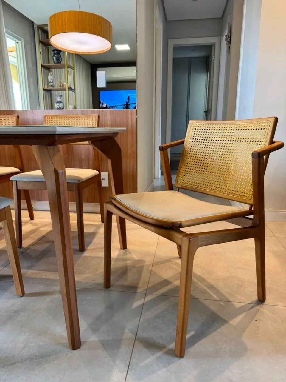 Mesa de jantar com 6 cadeiras / lugares - Foto 3