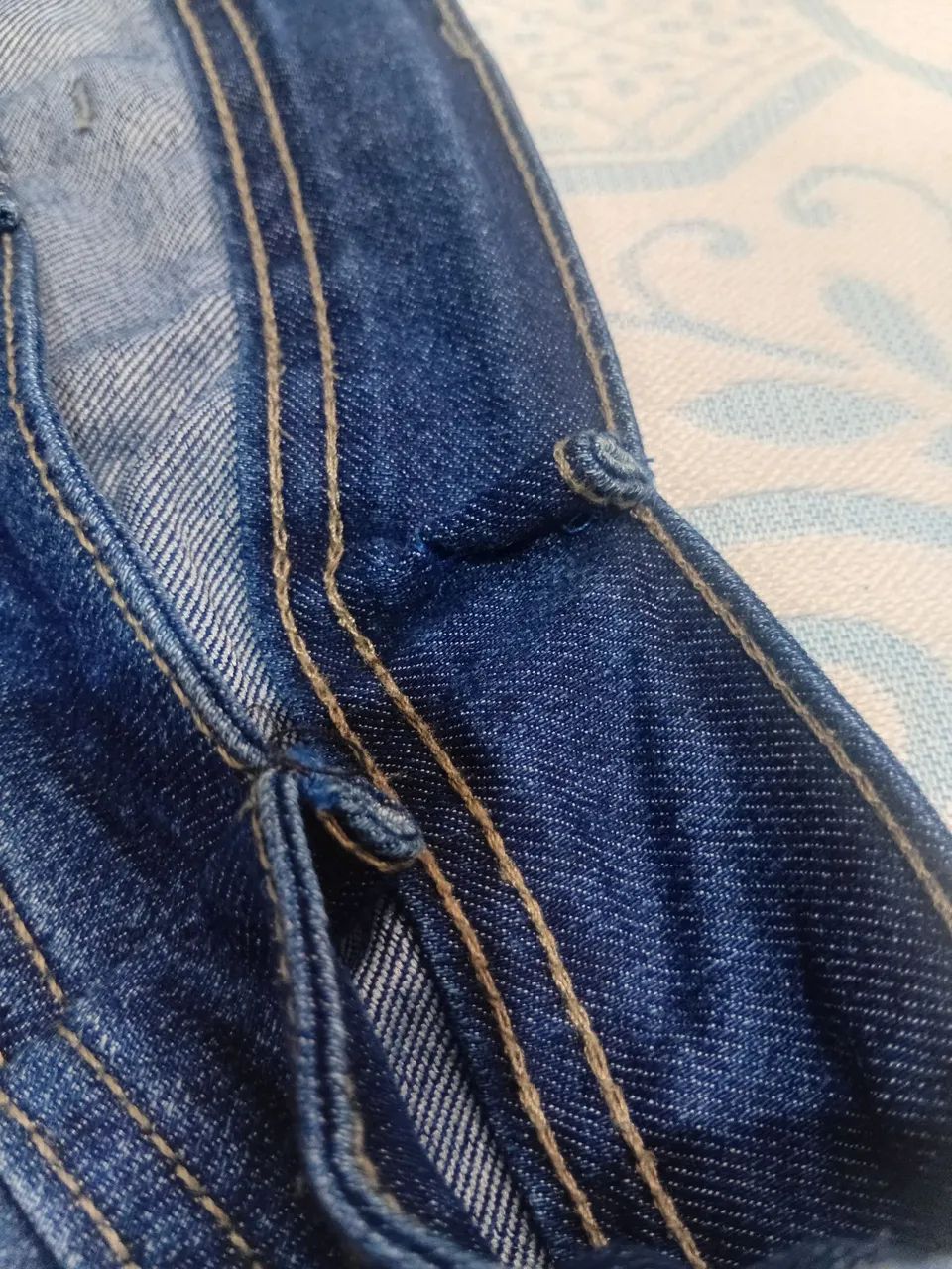 Bermuda Jeans 52 (veste até 56) - Foto 5
