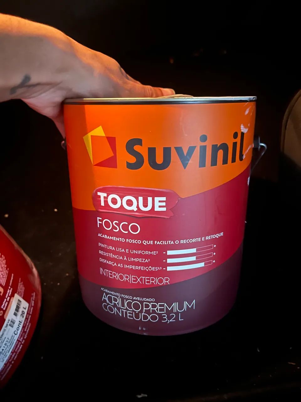 Tinta suvinil premium 3,2L café com nata - Foto 5