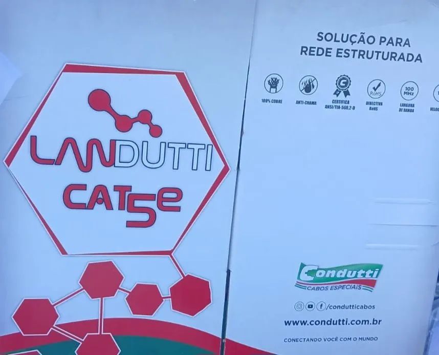 CABO DE REDE CAT5E