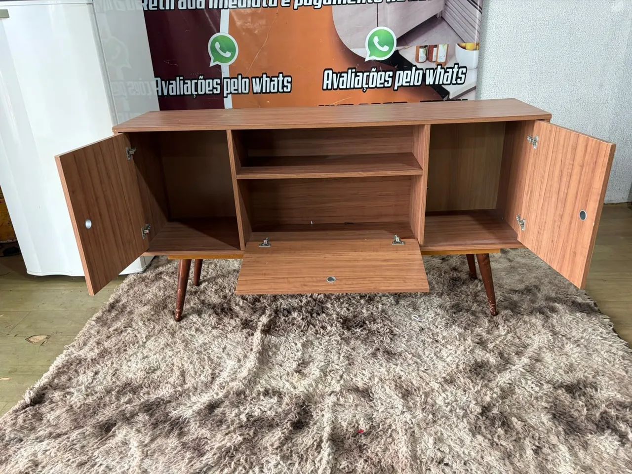 Rack retrô ótimo estado ((ENTREGO GRATIS)) - Foto 4