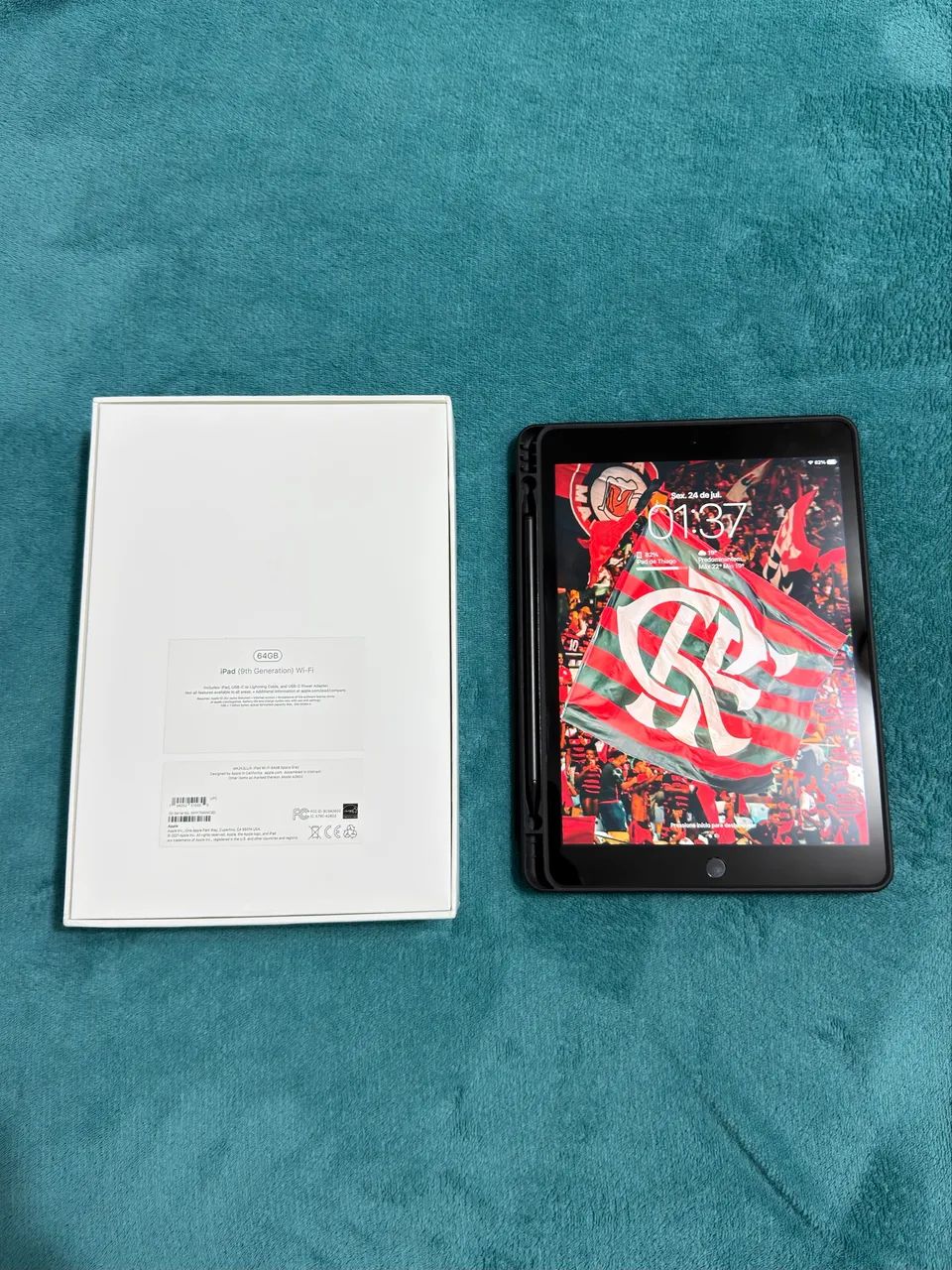 iPad 9ª Geração - 64GB - Caixa e cabo originais. - Foto 5
