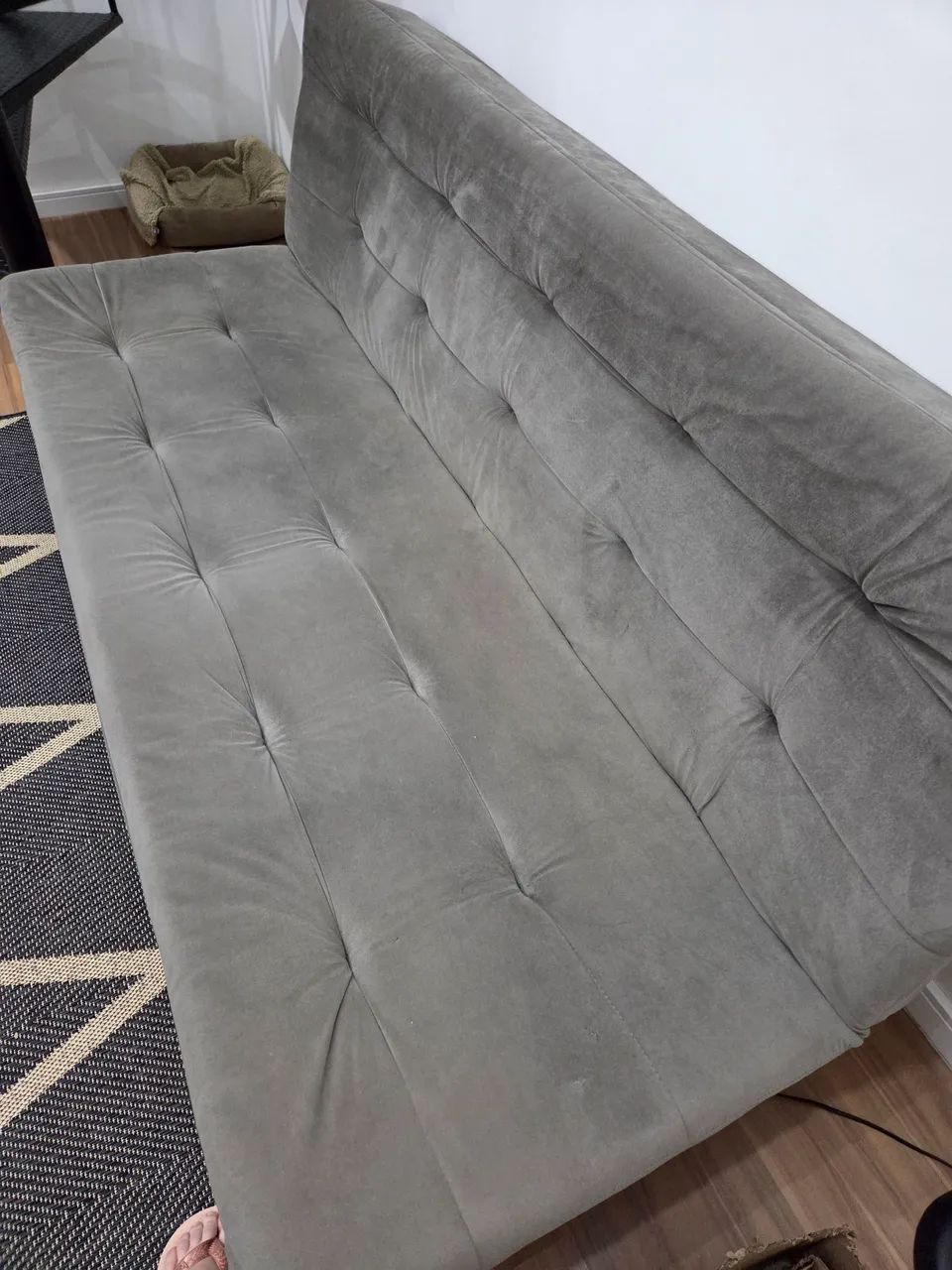 Sofá-cama reclinável Linoforte Espuma D33 - Foto 3