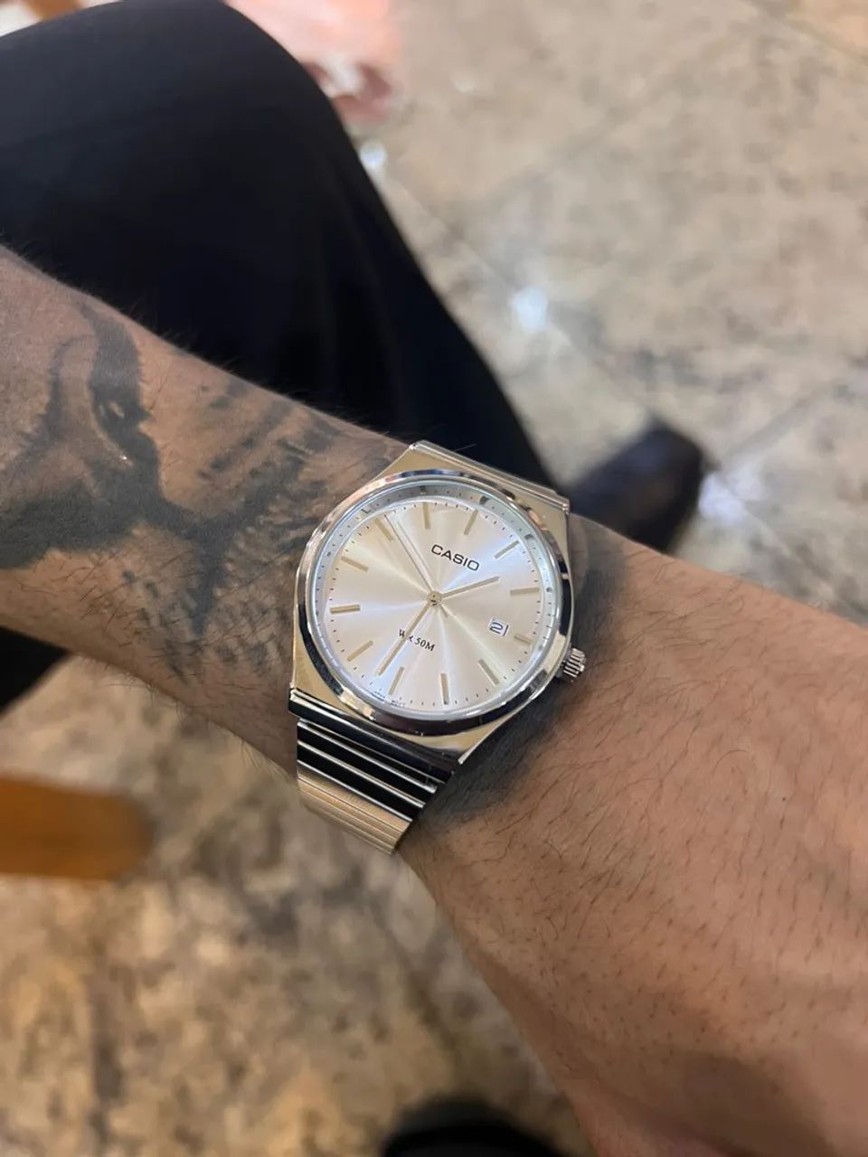 Relógio Casio Prata