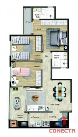 Apartamento para venda em vitória, jardim da penha, 2 dormitórios, 1 suíte, 2 banheiros, 1 - Foto 19