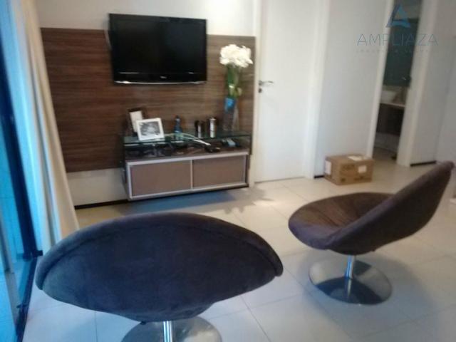 Cobertura com 3 dormitórios à venda, 120 m² por r$ 850.000 - meireles - fortaleza/ce - Foto 3