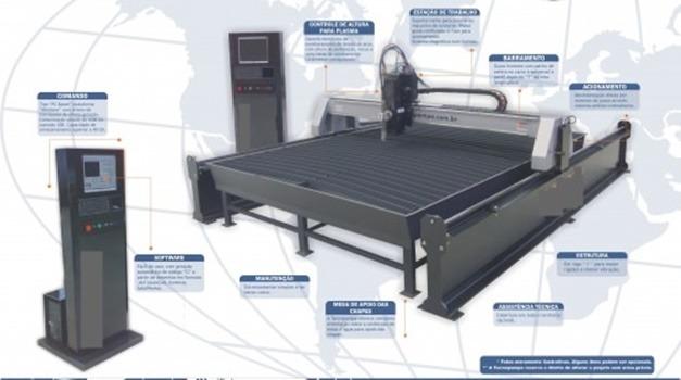 Mesa CNC oxicorte / Plasma