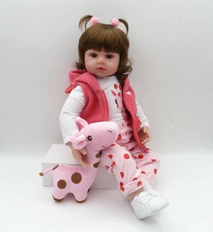Boneca Bebê Reborn Dolls 47cm - Entrega Grátis - Foto 2