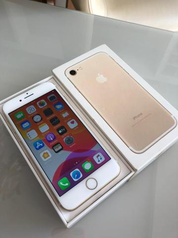 IPhone 7 128gb Dourado intacto semi-novo - Foto 2
