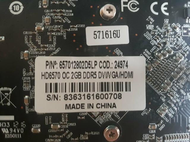 Placa de video de 2gb (Leia a descrição) - Foto 2