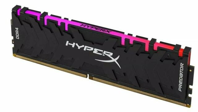 Memória Hyperx predator 8 GB 3000mhz RGB