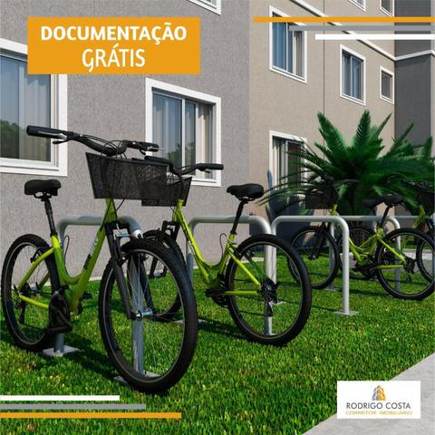 Cambeba 2 quartos, lazer completo, use seu FGTS como entrada, documentação grátis - Foto 7