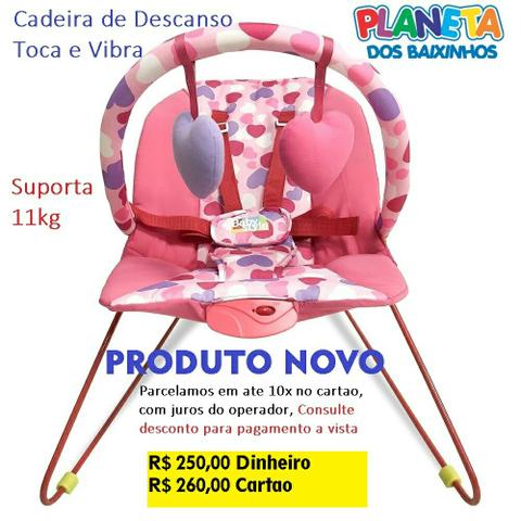 Cadeirinha De Descanso - Ate 11kg, Com Designer Moderno e Compacto