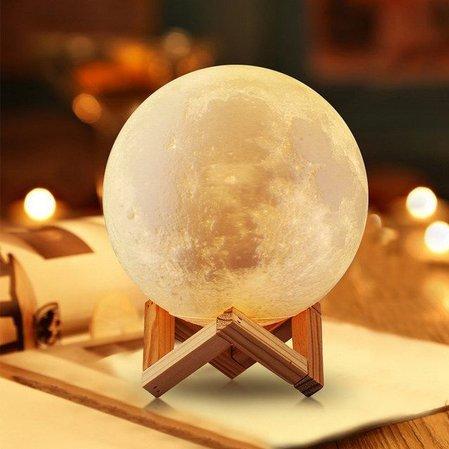 Luminária de Lua 3D - Foto 2