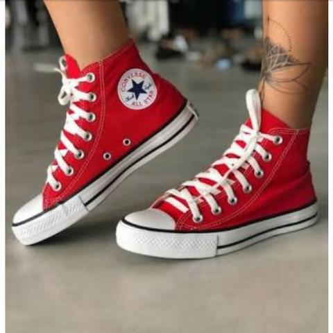 All Star Vermelho botinha