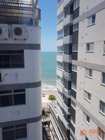 Apartamento quadra mar na Barra Sul, 2 dormitórios sendo 1 suíte, opção para 3º dormitório - Foto 3