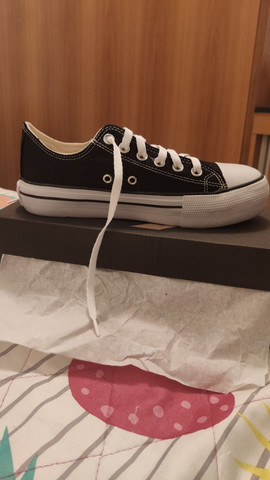 tenis all star solado alto