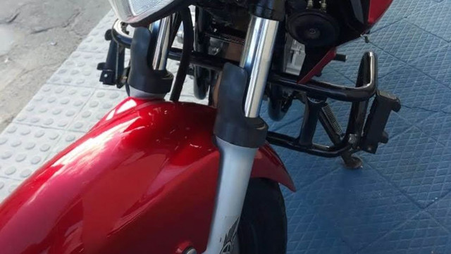 Mata cachorro com pedaleiras, para Yamaha fazer 250 - Foto 3