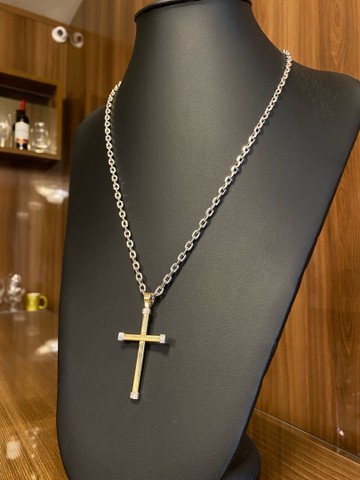 Conjunto em Ouro Branco 18k 750