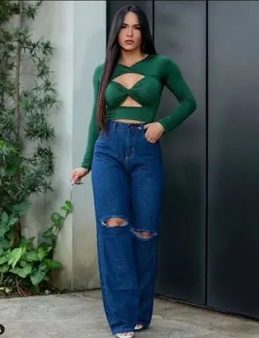 Calça  wide leg  - Foto 2