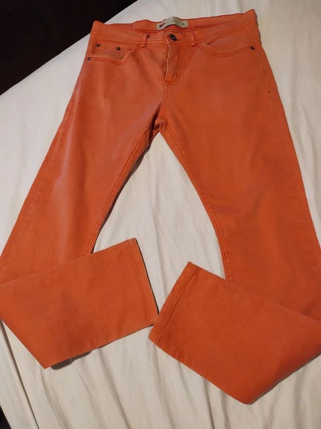 Calça jeans coral 40 - Foto 2