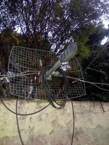antena via radio e wifi