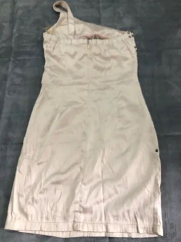 Vestido cetim com tachas  TAM PP/34 - Foto 2