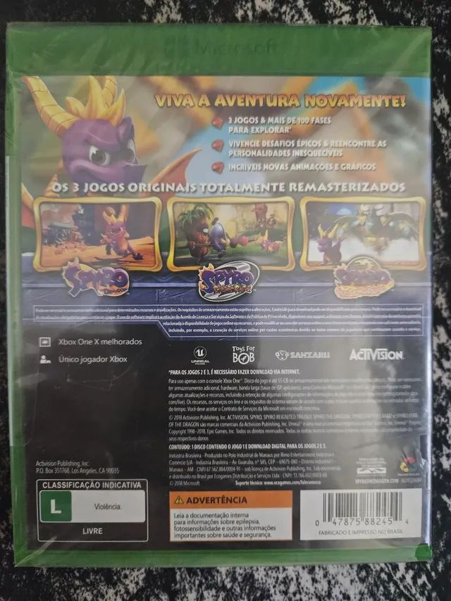 Spyro Reignited Trilogy é anunciado para PS4 e Xbox One