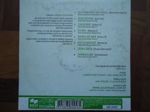 4 Cds A Música da Austrália, Brasil, Bali e Magia Celta - Foto 3