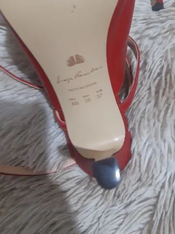 sapato vermelho Luiza Barcelos - Foto 2