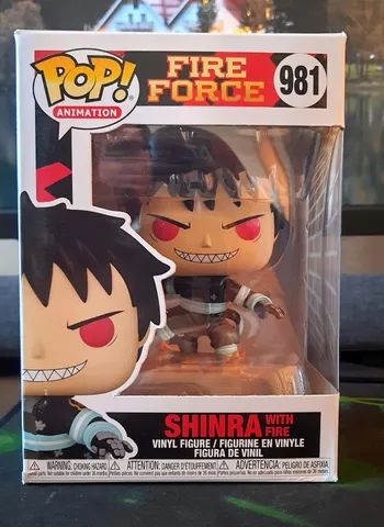 Funko Pop Fire Force - Shinra With Fire 981