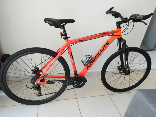 Bicicleta Ello Bike Aro 26 Velox 21 Velocidades Marchas Urbana -  Preto+Branco