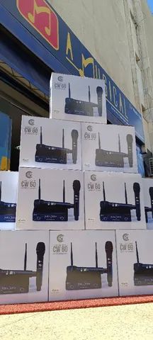 Microfone Digital duplo UHF - Foto 4