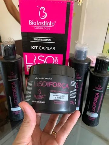 Bio Instinto Liso com Força - Kit para Cabelos Lisos e