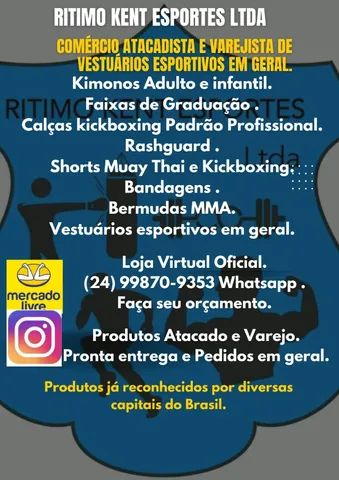 Dobok Kickboxing Padrão Profissional Pronta Entrega e Pedidos Sob Encomenda  - Esportes e ginástica - Quintino Bocaiúva, Rio de Janeiro 1254520045