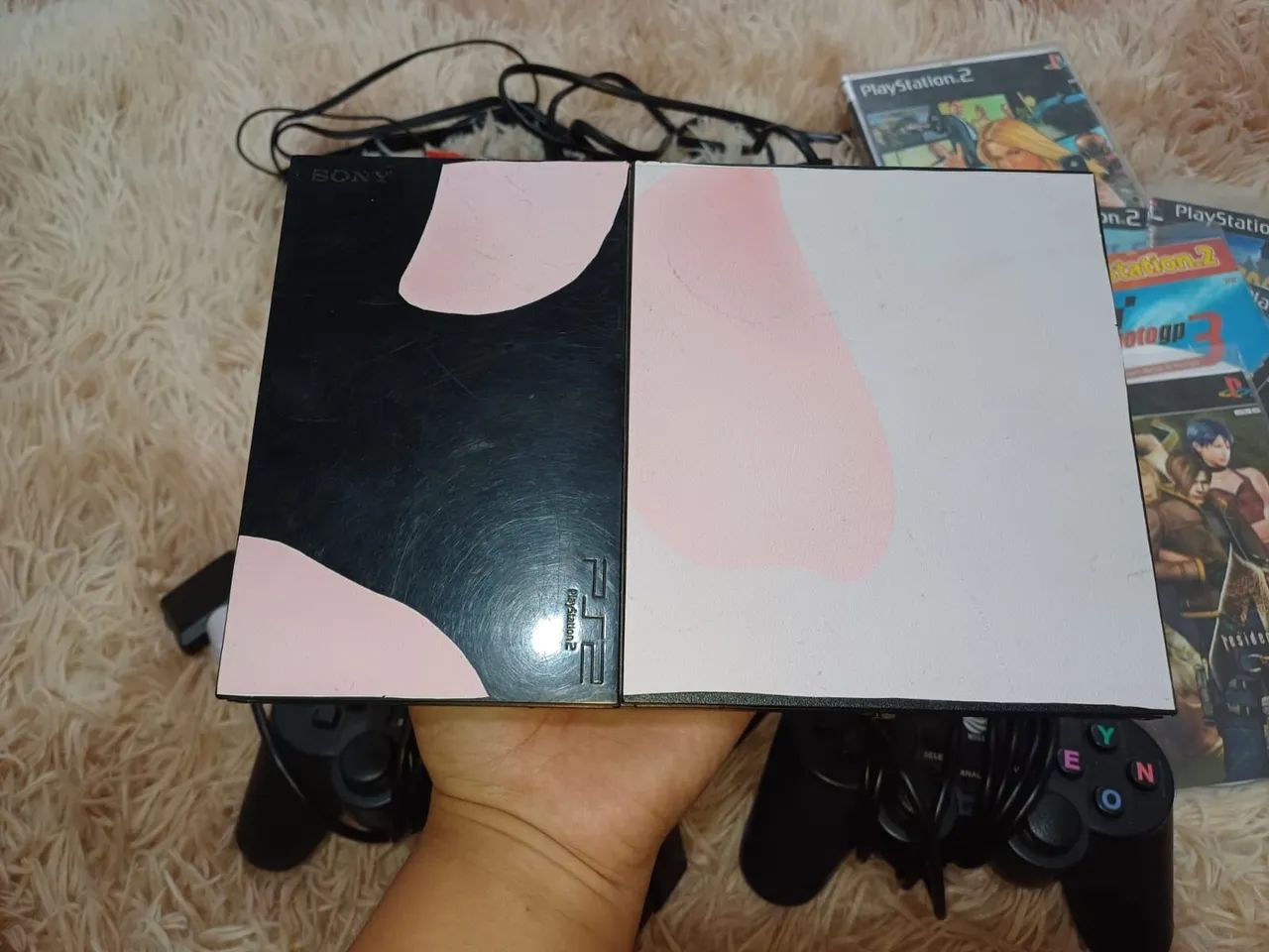 PlayStation 2 Completo com 8 jogos  - Foto 2