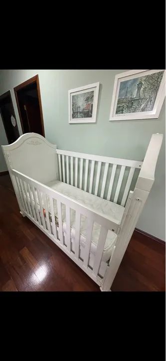 Berço 3 alturas provençal. Loja Anjo da guarda. - Foto 5