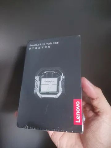 Fones de Ouvido LIVEpods XT81 Bluetooth Preto - Lenovo - Novo - Foto 4