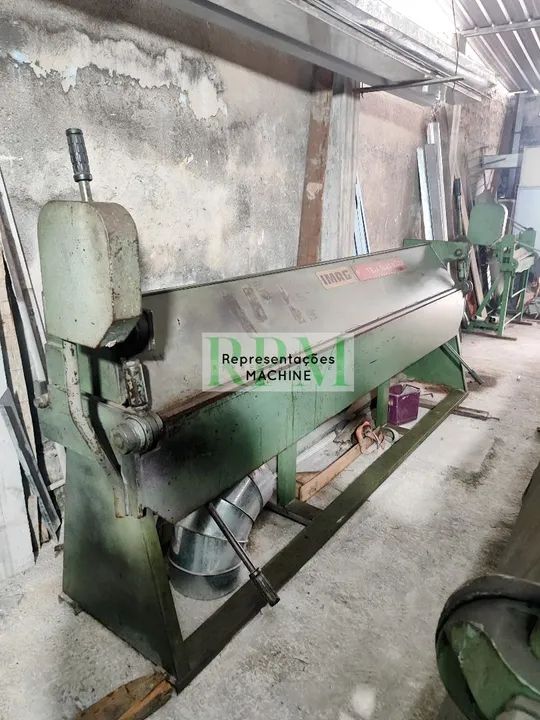 Dobradeira Manual 3mts x 1.2mm lisa IMAG