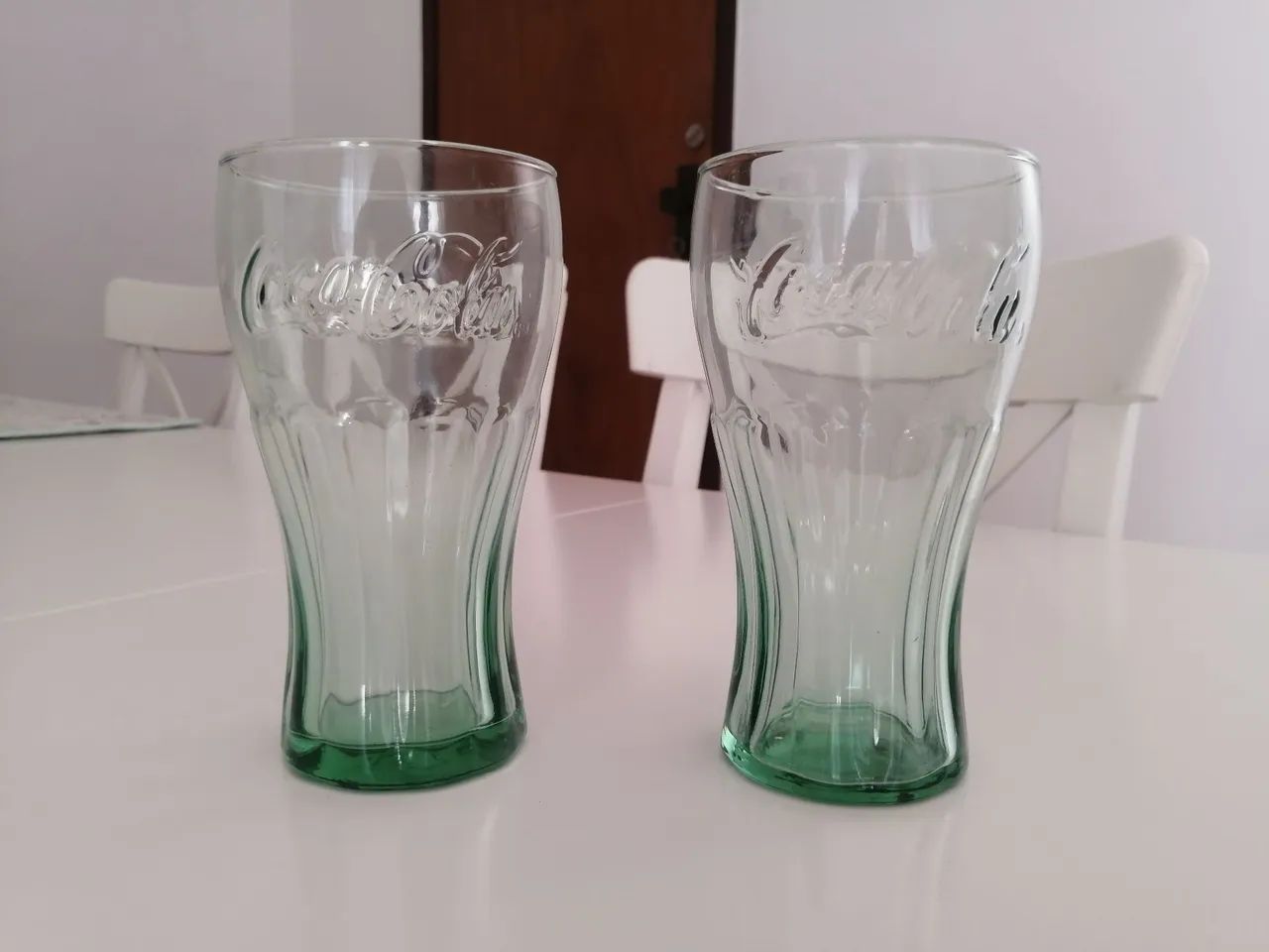 Copo de vidro coca-cola altura 15 cm