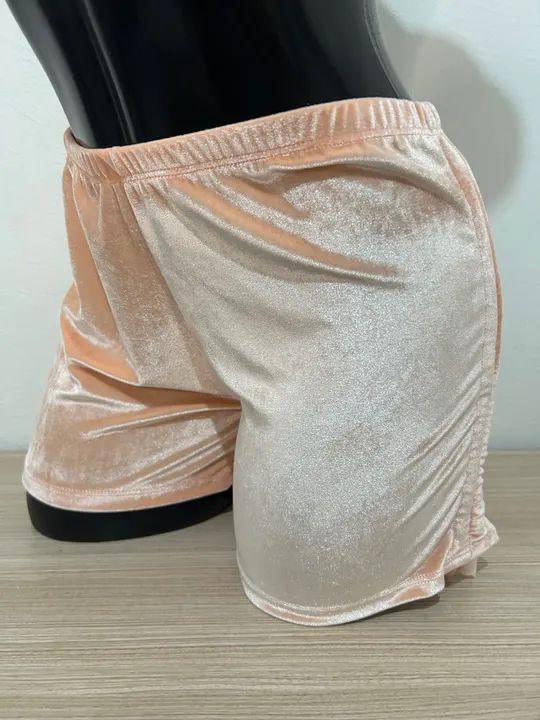 Short de Veludo feminino - Foto 4