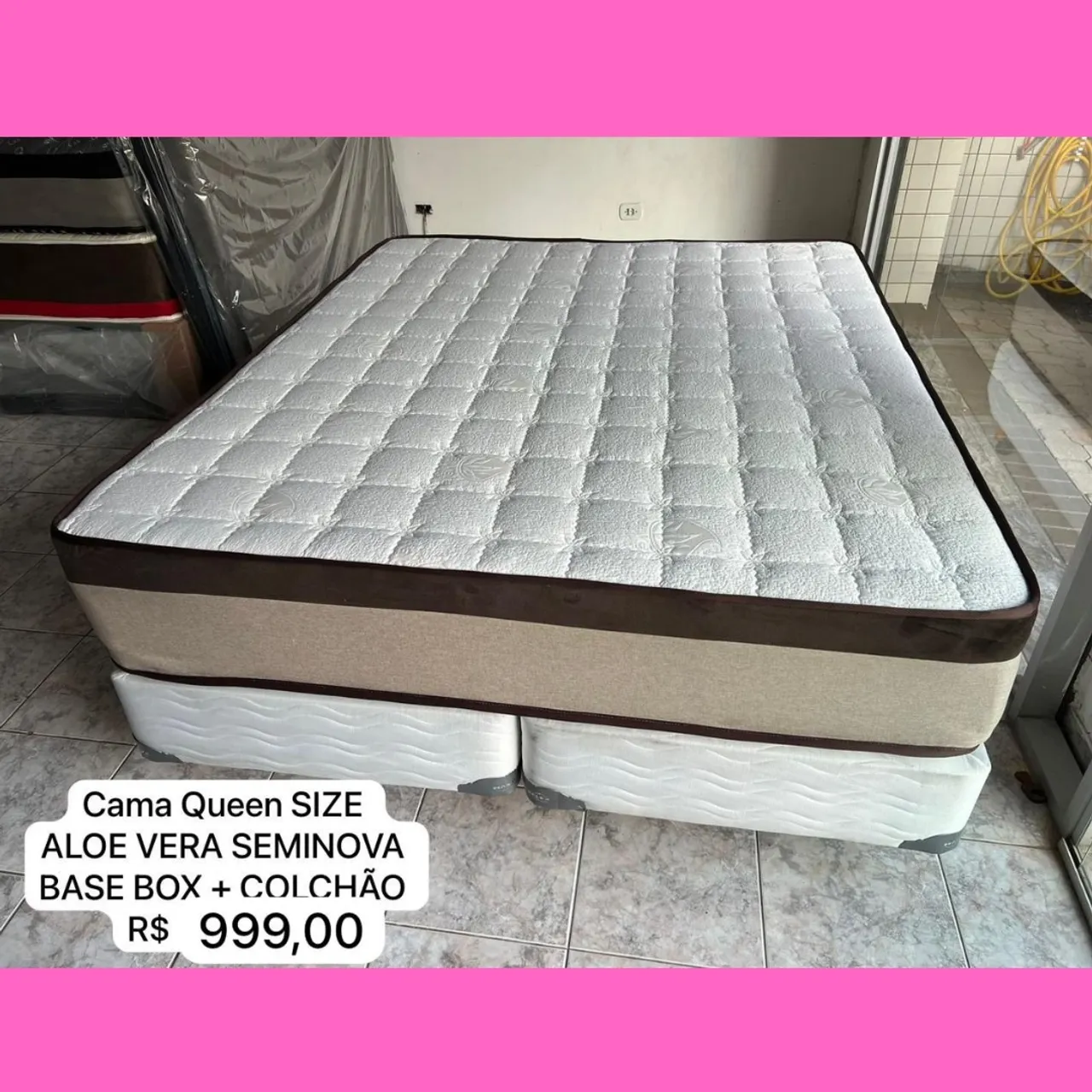 Cama box Queen Size
