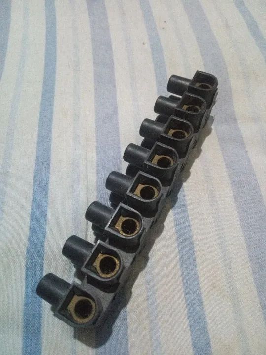 Conector barra sindal preto 10mm à 16mm - Foto 2