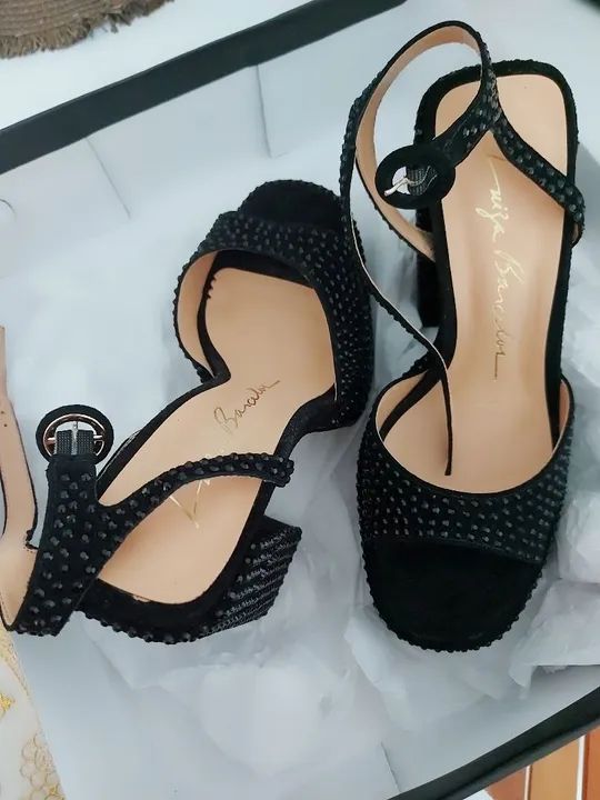 Sandália plataforma Luiza Barcelos  - Foto 4