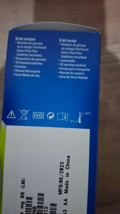 Aparelho de Medição de Glicose ONETOUCH Select Plus Flex - Foto 4